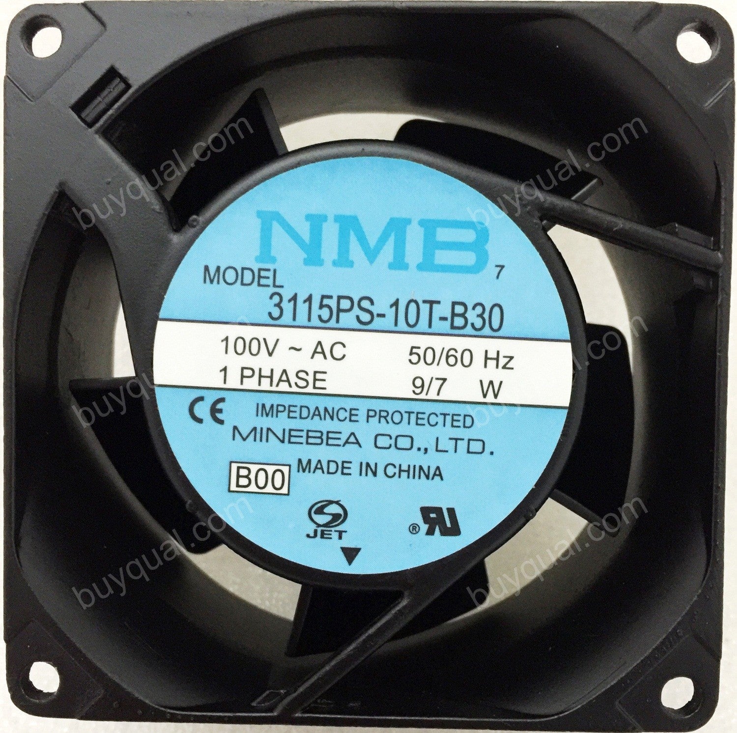 NMB 3115PS-10T-B30 3115PS-10T-B30-B00 100V 9/7W Cooling Fan NMB 3115PS-10T-B30 3115PS-10T-B30-B00 100V 9/7W Cooling Fan